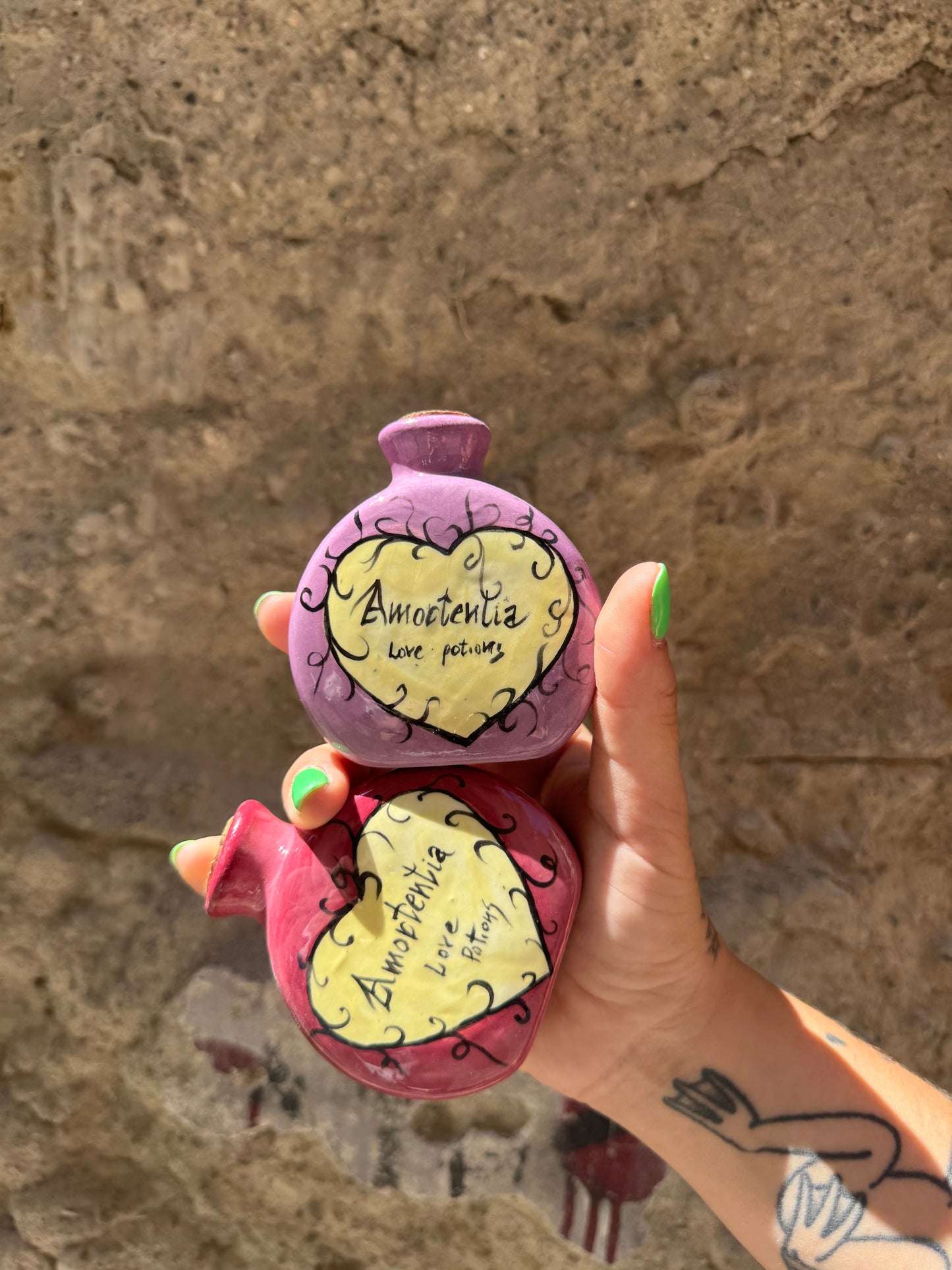 Mini bottiglie di potions Oilloc2, contenitori piccoli e colorati per oli essenziali o cosmetici naturali